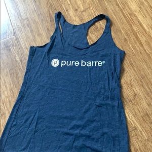 Pure barre logo tank